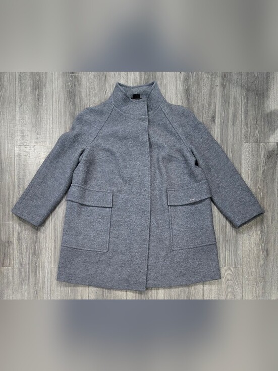 geiger Jackets & Blazers - Geiger Austria Women’s Sz 18 Gray Pure New Wool Coat Plus Size